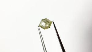 1.27ct 9.09x6.47x2.84mm Hexagon Rosecut 21879-06