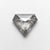 1.37ct 7.44x8.59x2.91mm Shield Rosecut 20000-09