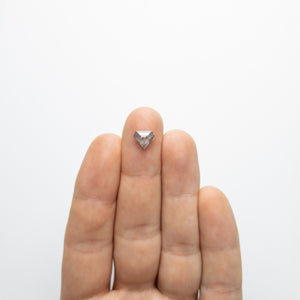 1.37ct 7.44x8.59x2.91mm Shield Rosecut 20000-09
