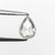 0.57ct 6.88x4.94x2.26mm Pear Rosecut 20001-02