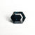 1.14ct 7.27x5.60x3.92mm Hexagon Step Cut Sapphire 20031-02