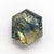 6.24ct 12.24x10.44x3.26mm Hexagon Slab Sapphire 20052-05