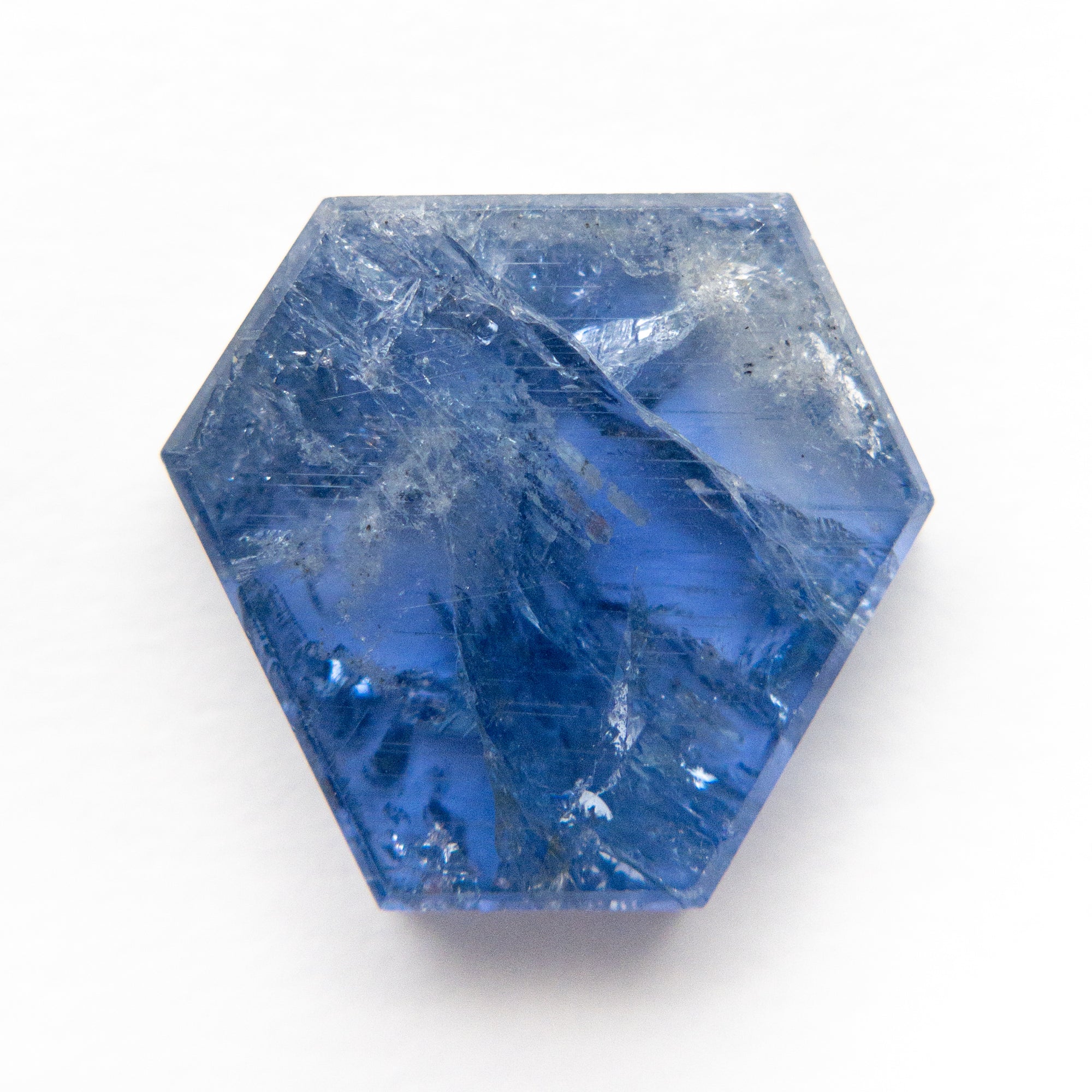 6.52ct 11.50x13.21x3.06mm Shield Slab Sapphire 20052-06