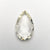 1.20ct 9.50x6.00x2.58mm Yellow Pear Rosecut Sapphire 20074-01