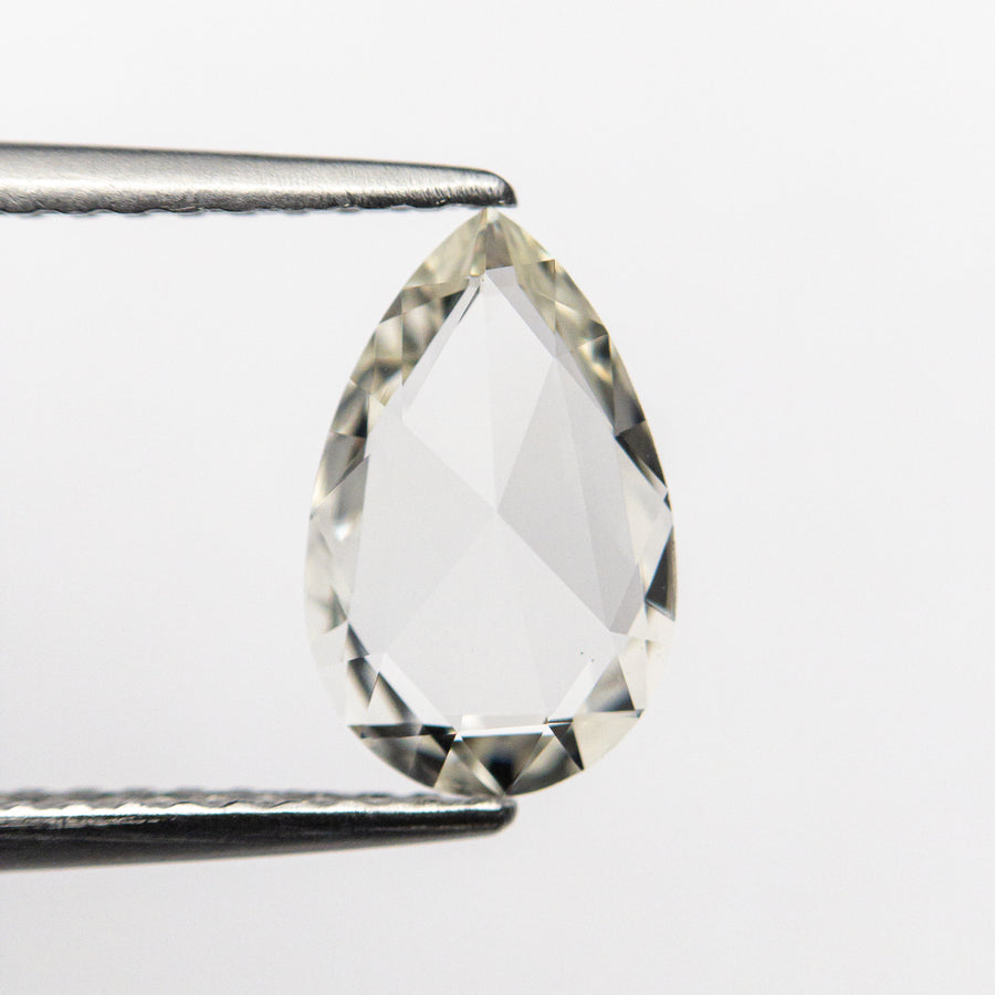 1.20ct 9.50x6.00x2.58mm Yellow Pear Rosecut Sapphire 20074-01
