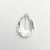0.97ct 8.16x5.47x2.91mm Pear Rosecut Sapphire 20082-01