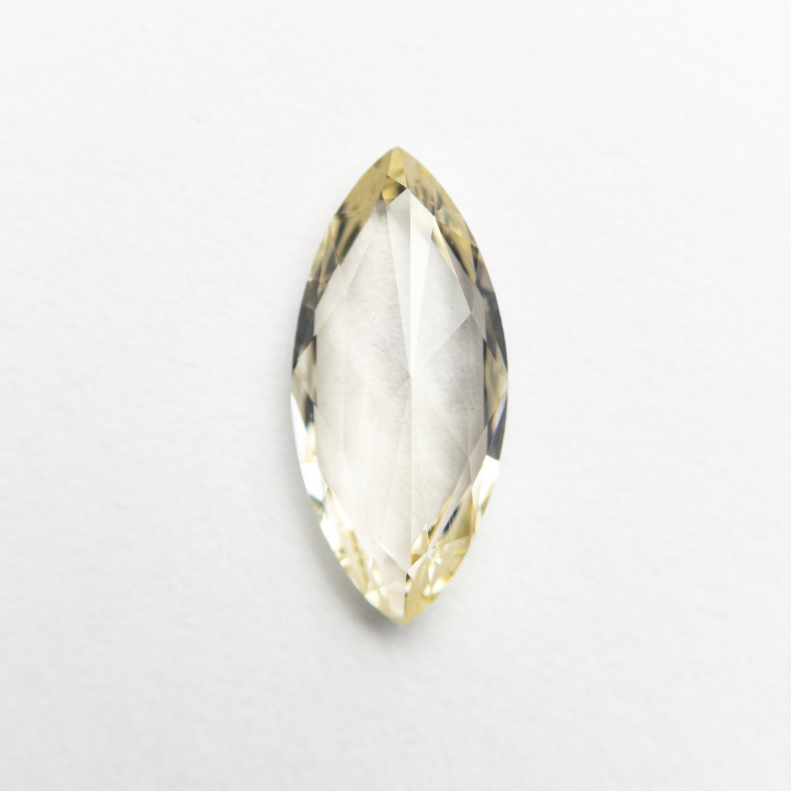 0.82ct 9.88x4.45x2.32mm Marquise Rosecut Sapphire 20094-01
