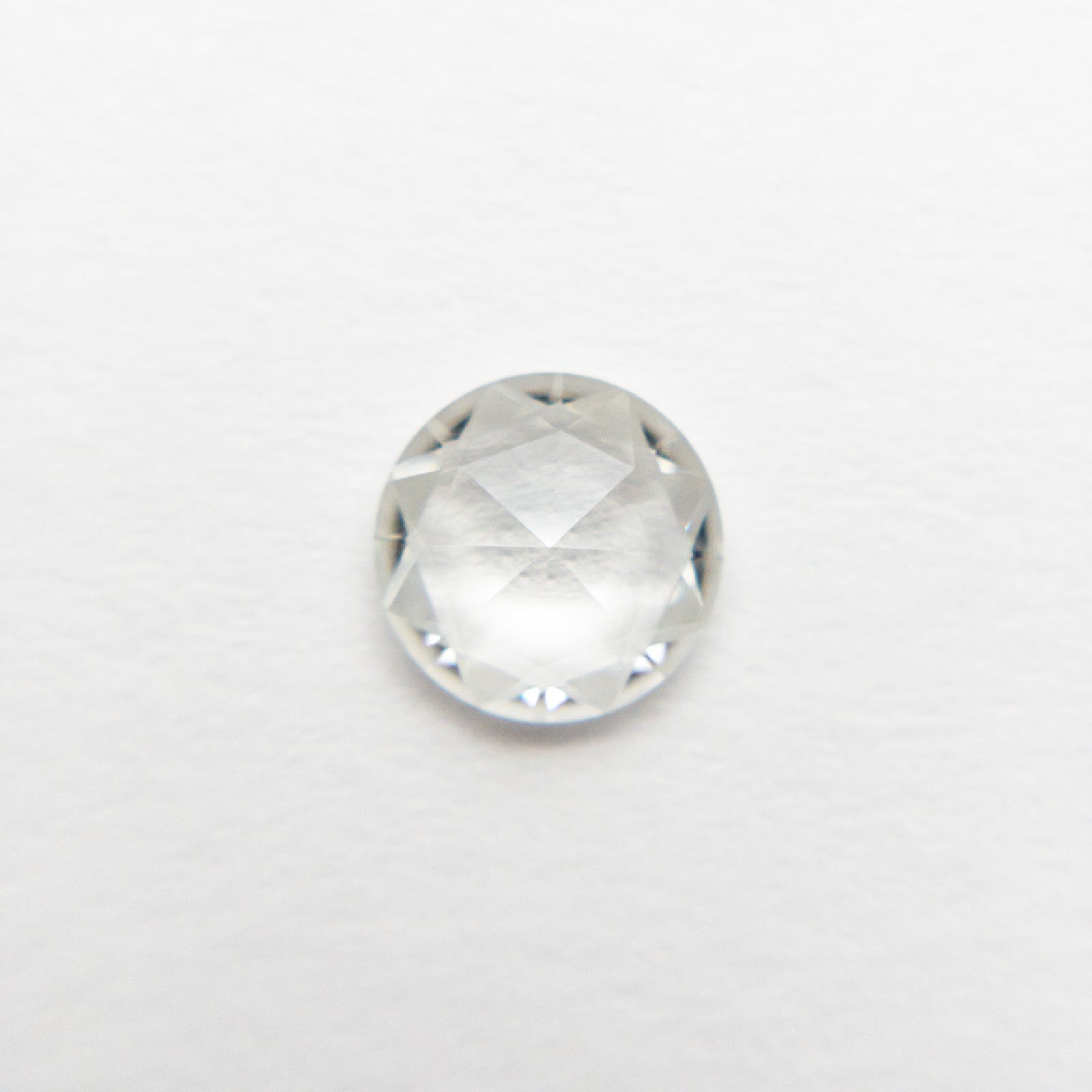 0.75ct 6.06x6.04x2.76mm Round Rosecut Sapphire 20110-01