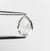 0.71ct 6.74x4.99x2.73mm Pear Rosecut Sapphire 20118-01