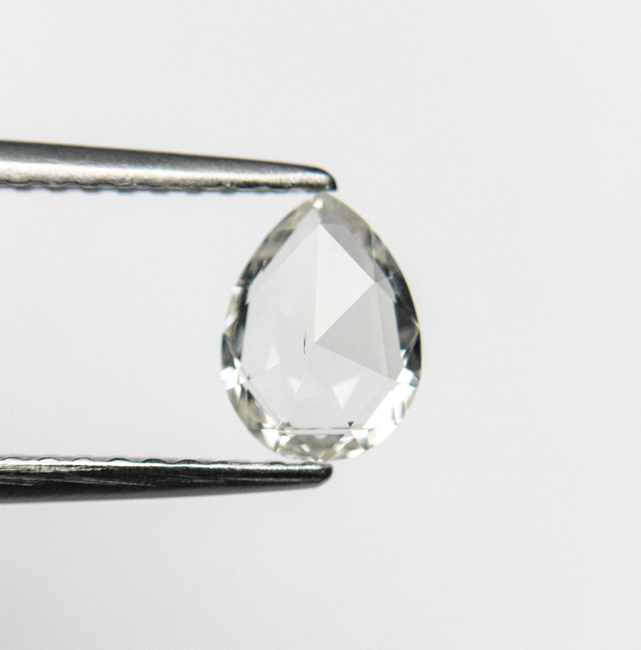 0.71ct 6.74x4.99x2.73mm Pear Rosecut Sapphire 20118-01