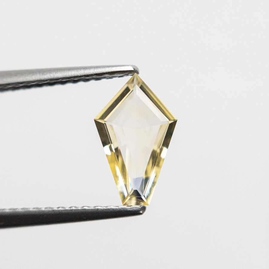 0.73ct 9.27x5.82x2.09mm Shield Double Cut Sapphire 20172-01