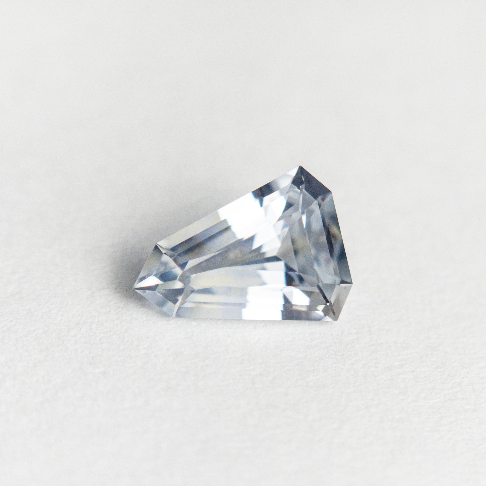 1.02ct 8.01x5.91x3.27mm Shield Step Cut Sapphire 20202-01