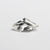 0.77ct 9.24x5.06x2.74mm Shield Step Cut Sapphire 20221-01