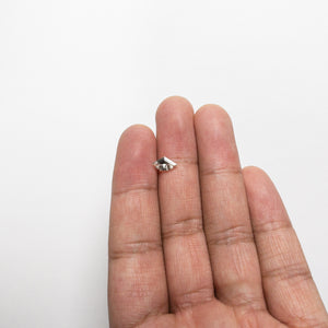 0.77ct 9.24x5.06x2.74mm Shield Step Cut Sapphire 20221-01
