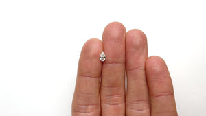 0.38ct 6.37x3.95x2.36mm VS2 F Pear Brilliant 🇨🇦 21912-02