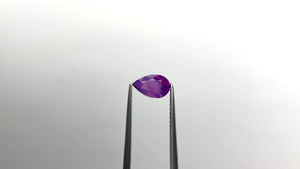 1.07ct 7.90x5.06x3.64mm Pear Brilliant Sapphire 21659-01