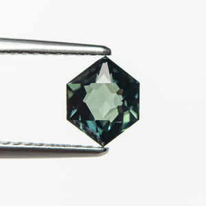 1.11ct 7.10x5.73x3.61mm Hexagon Brilliant Sapphire 20681-01