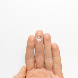 3.27ct 11.47x10.36x4.04mm VS J-K Antique Cushion Rosecut 20719-01