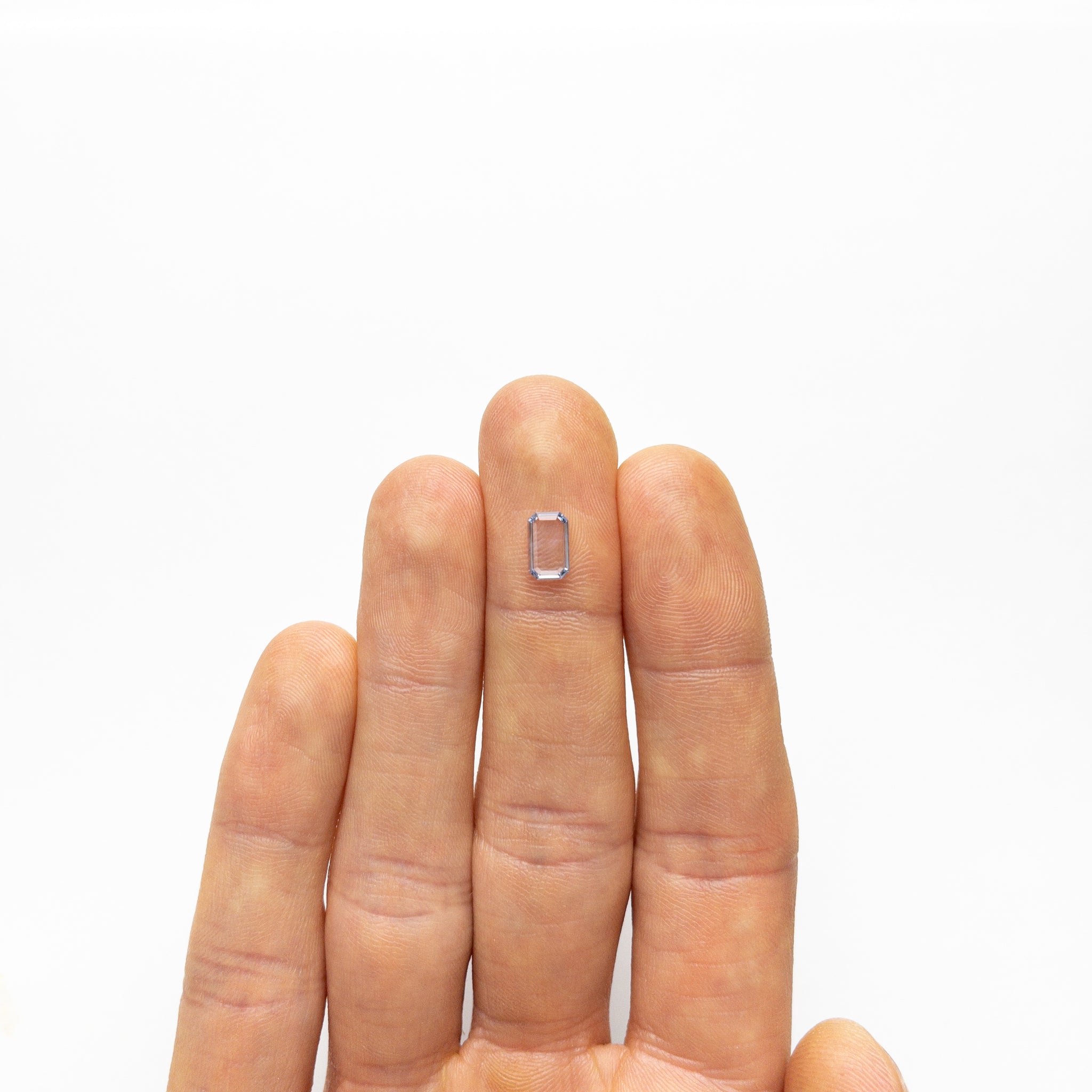 0.70ct 7.82x4.70x1.30mm Cut Corner Rectangle Portrait Cut Sapphire 20749-01