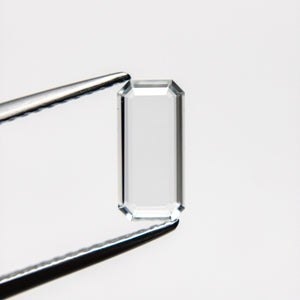 0.64ct 8.69x4.13x1.18mm Cut Corner Rectangle Portrait Cut Sapphire 20764-01