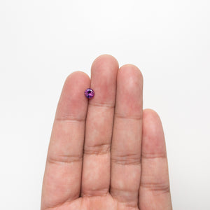 0.59ct 5.08x5.07x3.07mm Round Brilliant Sapphire 20788-01