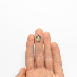 4.83ct 12.50x11.12x3.74mm Shield Cabochon Cut Sapphire 20839-01