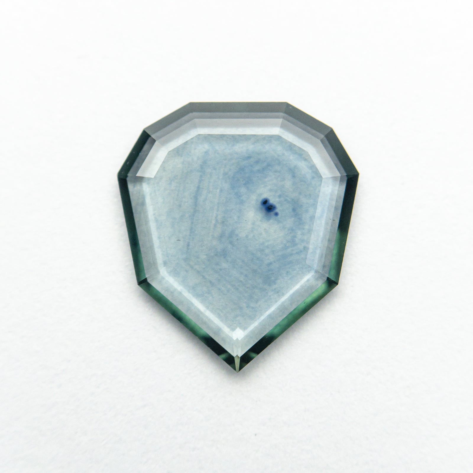 1.05ct 9.27x8.32x1.17mm Shield Portrait Cut Sapphire 20865-01