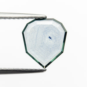 1.05ct 9.27x8.32x1.17mm Shield Portrait Cut Sapphire 20865-01