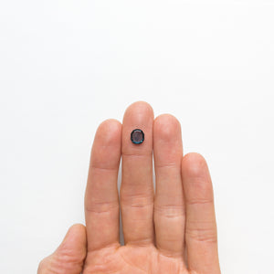 1.23ct 7.91x7.17x1.83mm Geo Oval Portrait Cut Sapphire 20866-01