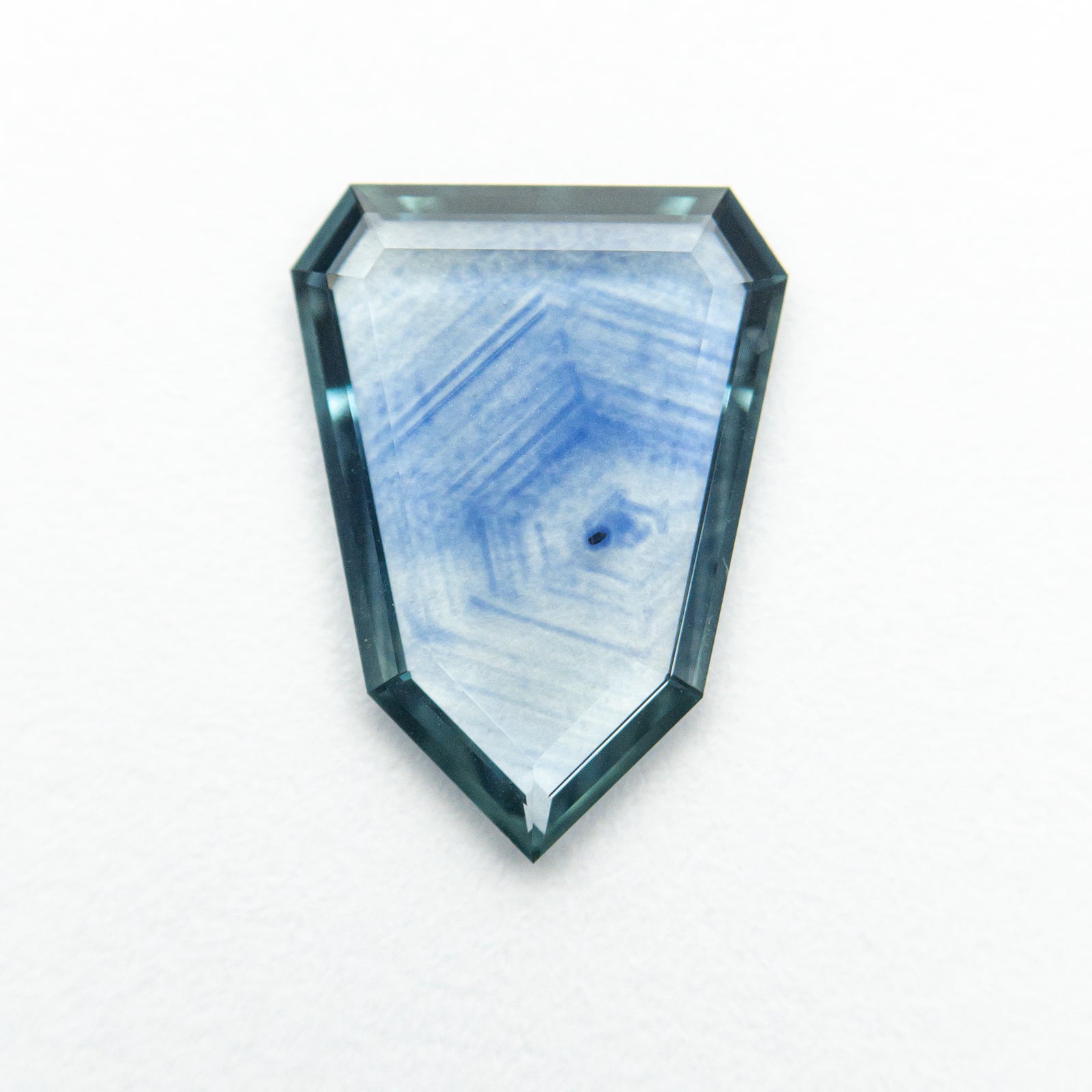 1.04ct 9.73x7.16x1.29mm Shield Portrait Cut Sapphire 20872-01