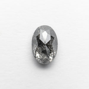 1.08ct 7.07x4.76x3.25mm Salt and Pepper Oval Double Cut 20907-01