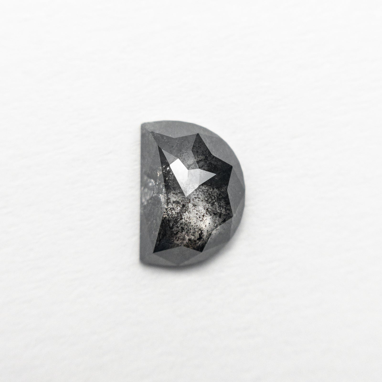 0.73ct 6.67x4.85x2.45mm Half Moon Rosecut 20909-02