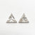 0.59cttw 2pc 4.82x5.73x1.78mm 4.86x5.63x1.92mm Triangle Rosecut Matching Pair 20950-08