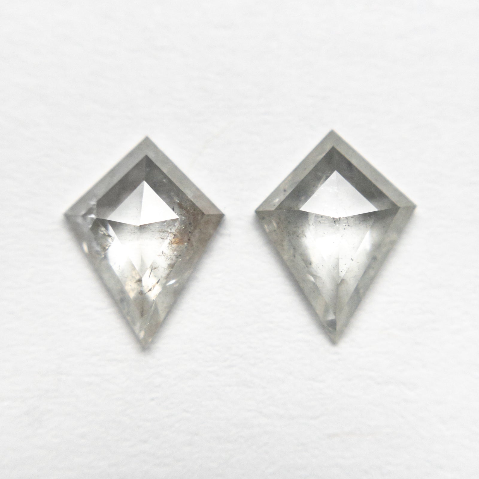 1.20cttw 2pc 8.07x6.13x2.21mm 8.10x6.17x2.14mm Kite Rosecut Matching Pair 20951-01