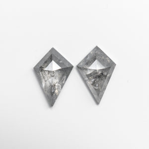 0.83cttw 2pc 7.45x4.99x1.98mm 7.58x5.06x1.91mm Kite Rosecut Matching Pair 20951-02