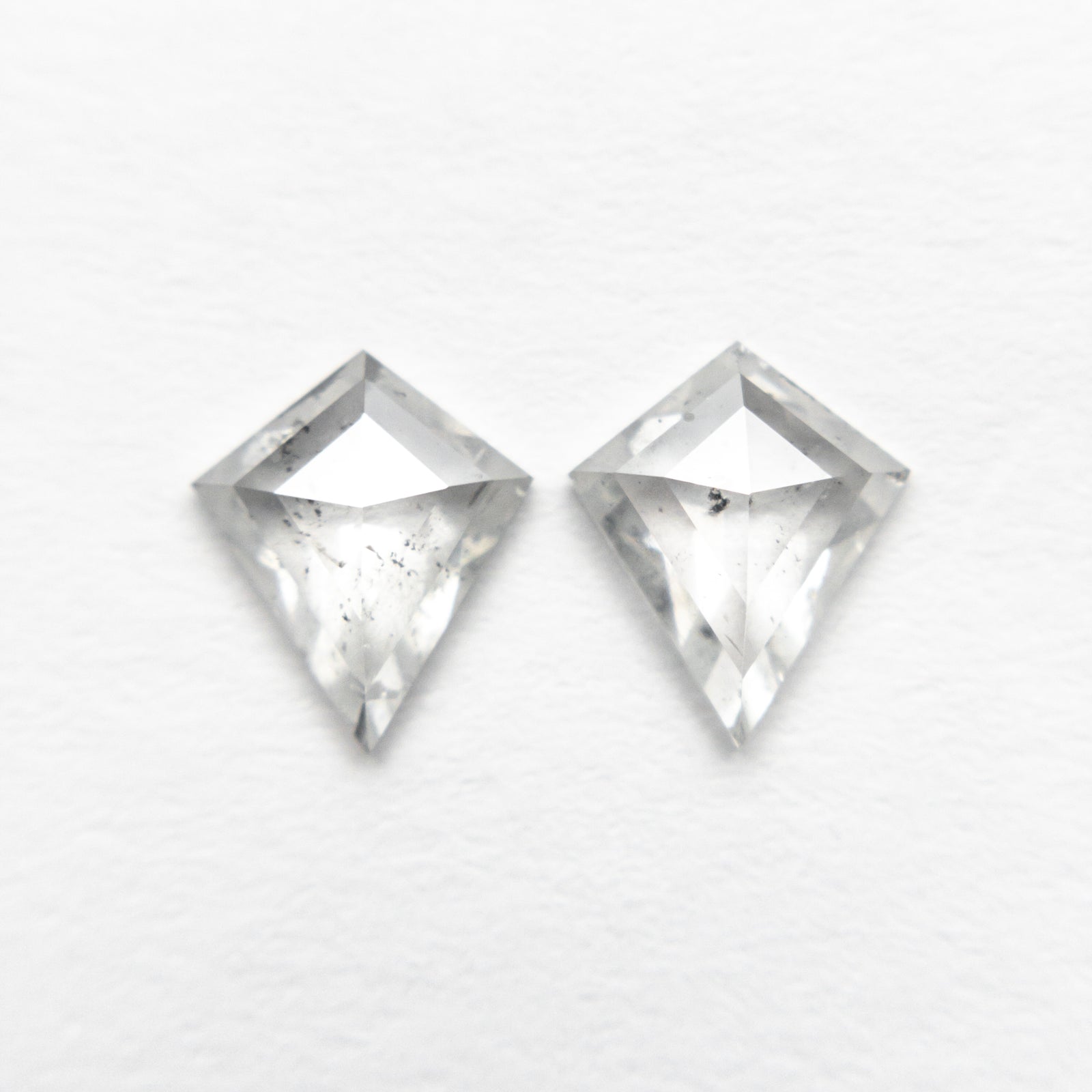 0.88cttw 2pc 6.81x5.77x1.83mm 6.85x5.77x1.80mm Kite Rosecut Matching Pair 20951-12