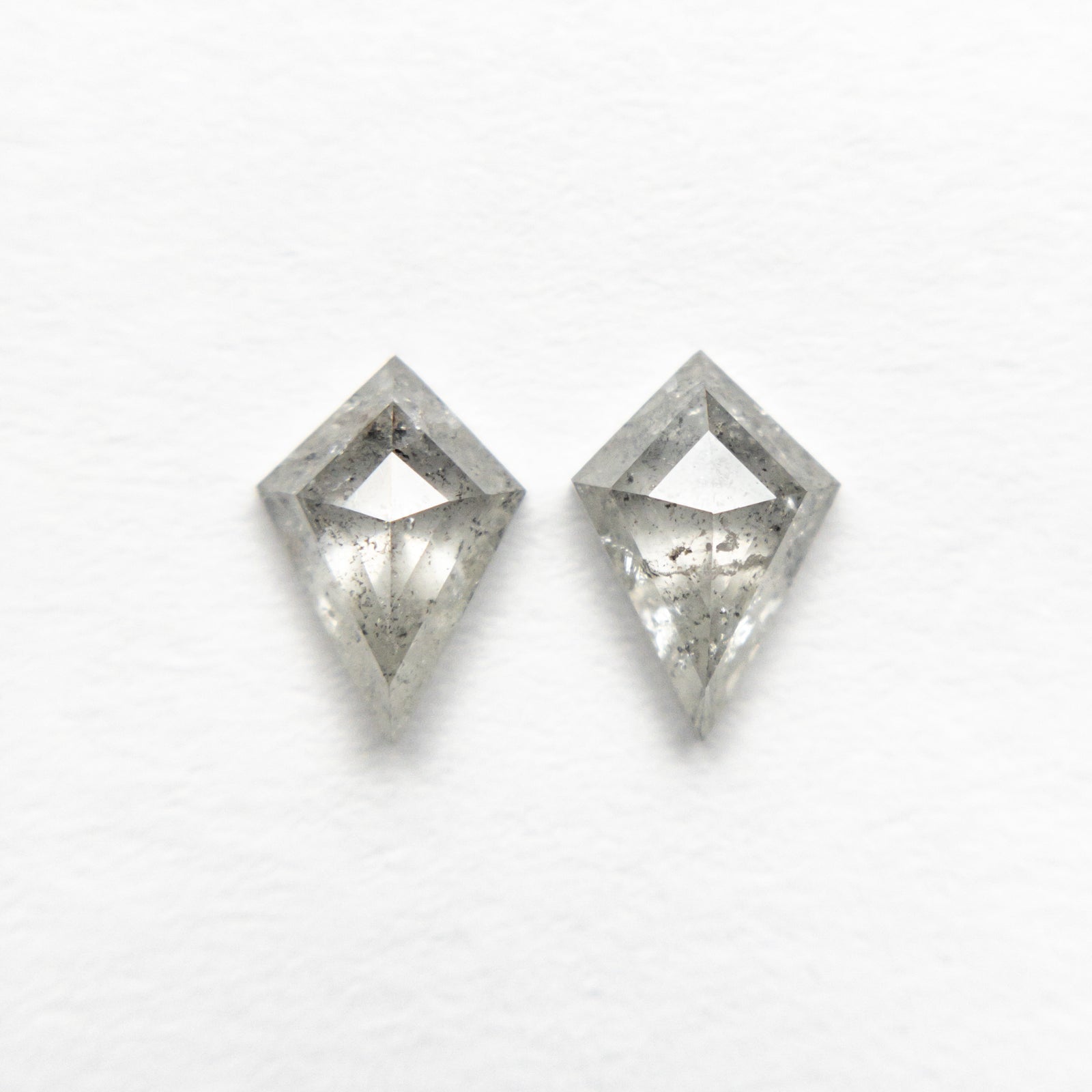 0.79cttw 2pc 6.36x4.43x2.20mm 6.45x4.44x2.16mm Kite Rosecut Matching Pair 20951-14
