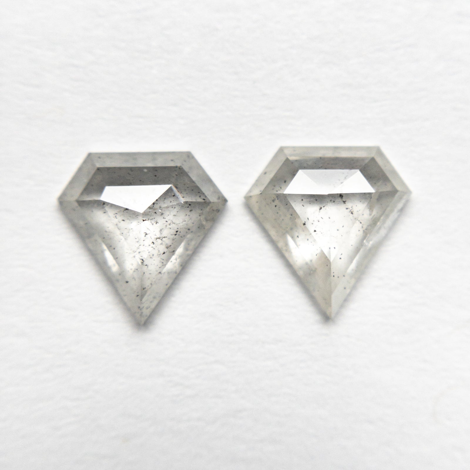 1.14cttw 2pc 6.78x6.62x1.88mm 6.80x6.60x1.99mm Shield Rosecut Matching Pair 20951-24