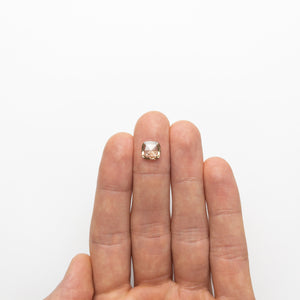 1.56ct 8.45x8.32x2.36mm I1 Cushion Rosecut 19163-02 🇨🇦 - Misfit Diamonds