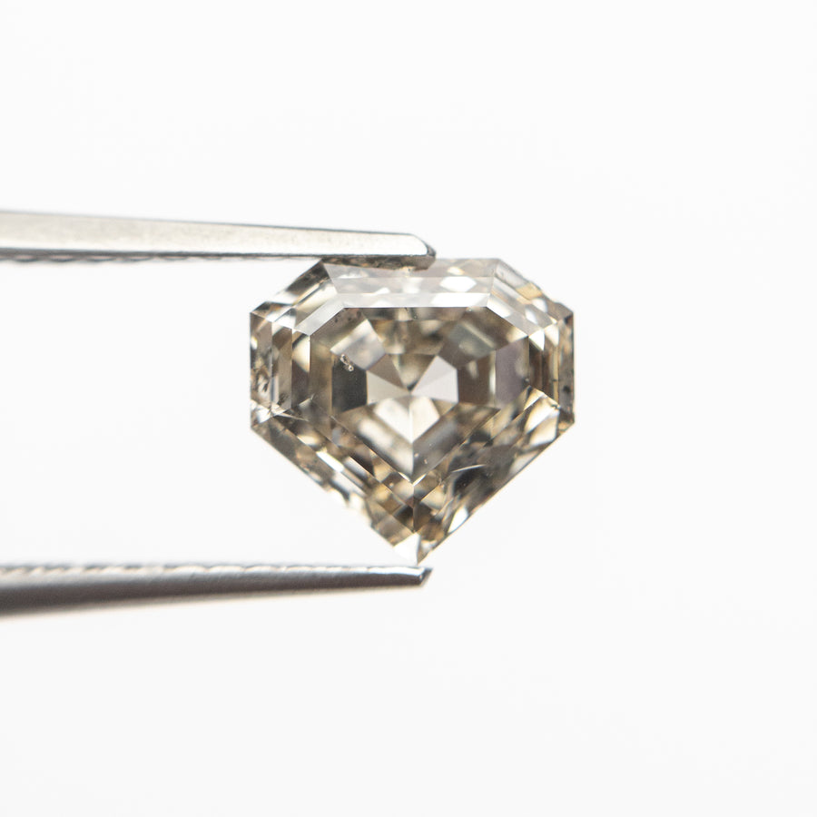 1.58ct 7.04x7.49x4.09mm I1 Shield Step Cut 19163-34 🇨🇦 - Misfit Diamonds