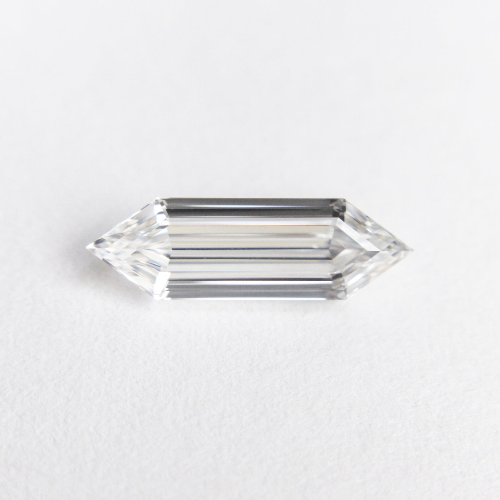 0.78ct 11.12x3.43x2.27mm VVS E Hexagon Step Cut 🇨🇦 21176-01