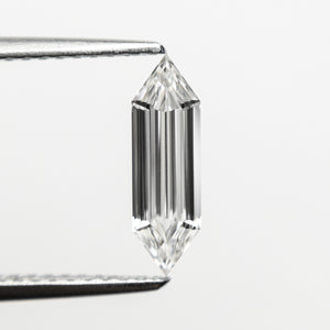 0.78ct 11.12x3.43x2.27mm VVS E Hexagon Step Cut 🇨🇦 21176-01