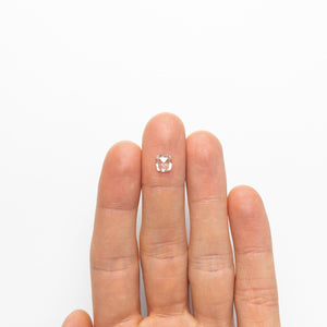 0.77ct 6.50x6.09x2.27mm VVS2 K Cushion Rosecut 21188-01 🇨🇦