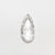 0.71ct 9.52x4.66x1.96mm SI2 F Pear Rosecut 🇨🇦 21225-01