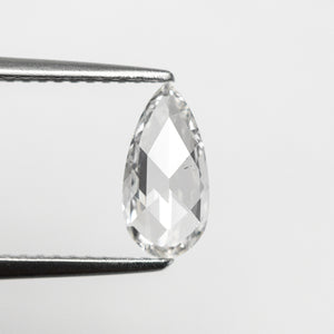 0.71ct 9.52x4.66x1.96mm SI2 F Pear Rosecut 🇨🇦 21225-01