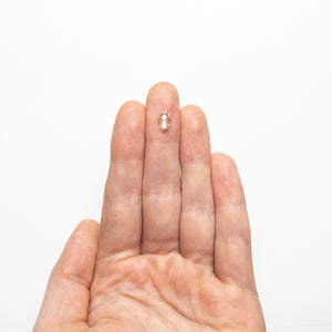 0.59ct 7.36x4.64x1.93mm VS2 K Oval Rosecut 21250-01