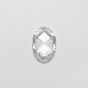 0.63ct 7.81x5.29x1.68mm VS2 D Oval Rosecut 🇨🇦 21266-01