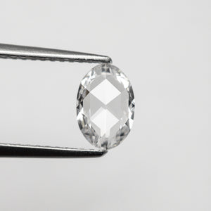 0.63ct 7.81x5.29x1.68mm VS2 D Oval Rosecut 🇨🇦 21266-01