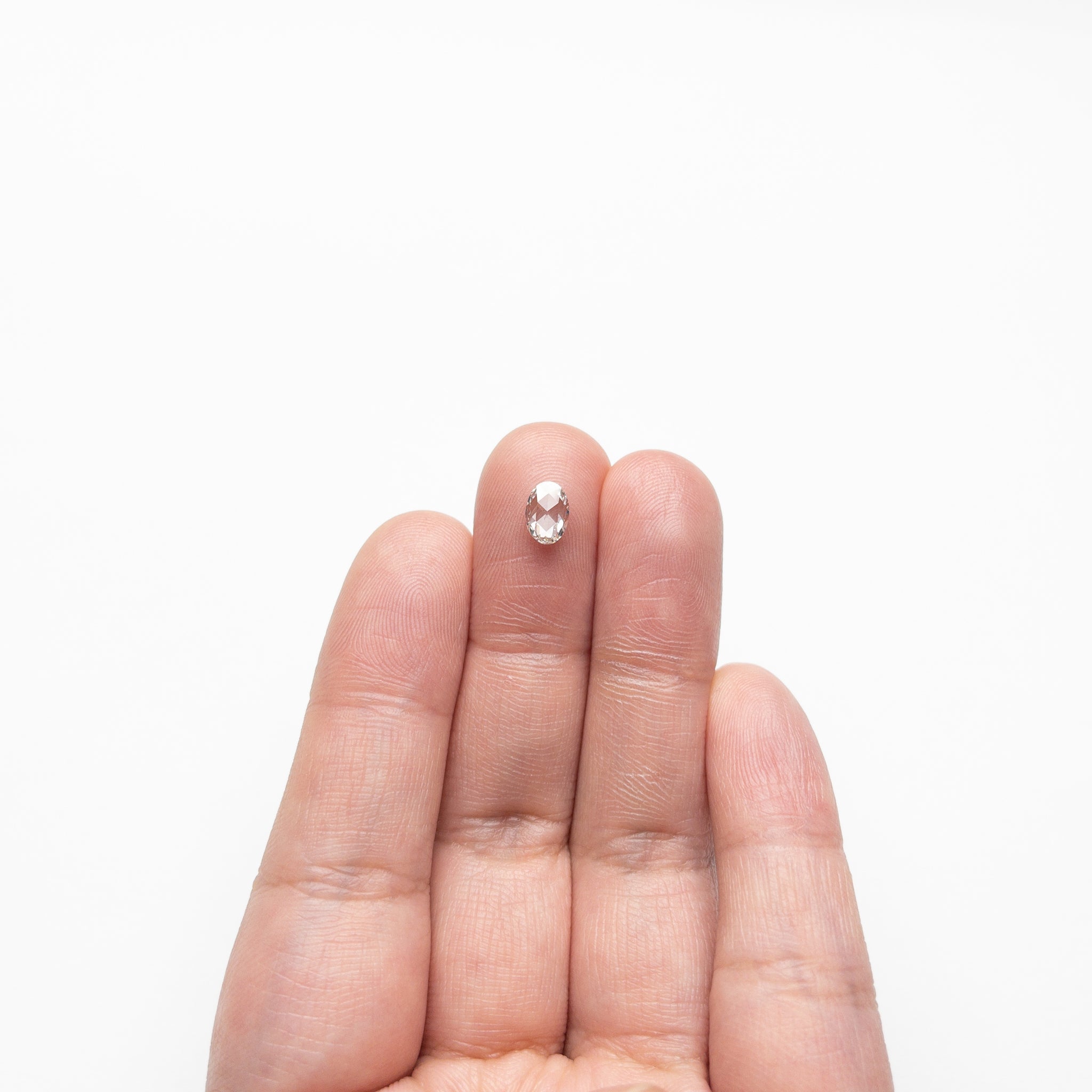 0.50ct 6.68x4.66x1.72mm SI2 J Oval Rosecut 21342-01