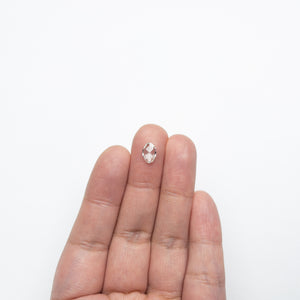 0.61ct 8.00x5.43x1.60mm VVS2 J Oval Rosecut 21355-01